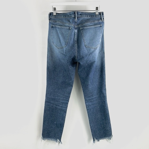 3x1 NYC W3 Straight Authentic Crop Ace Raw-Hem Jeans - Picture 3 of 9